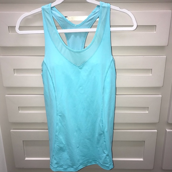 Lululemon Tone It Tank Angel Blue 6 - Picture 5 of 8